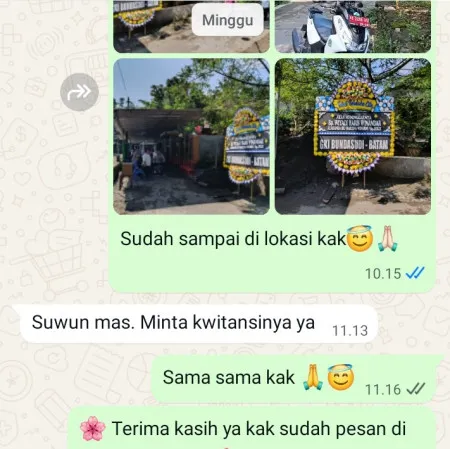 Pengiriman Papan Bunga Duka Larangan Selatan