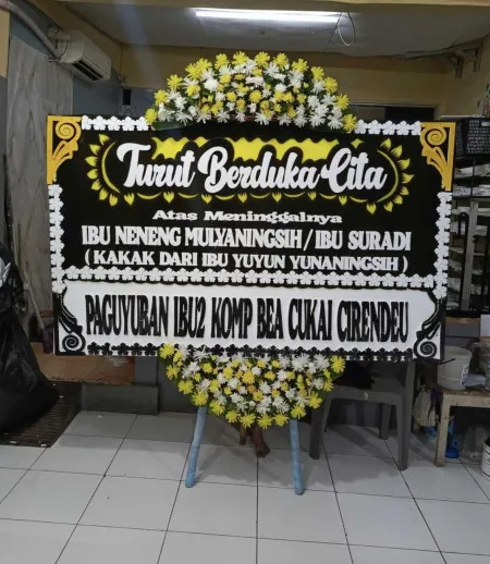 Papan Bunga Duka Larangan Selatan