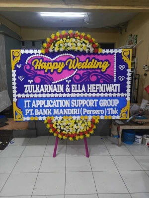 Papan Bunga di Larangan Selatan
